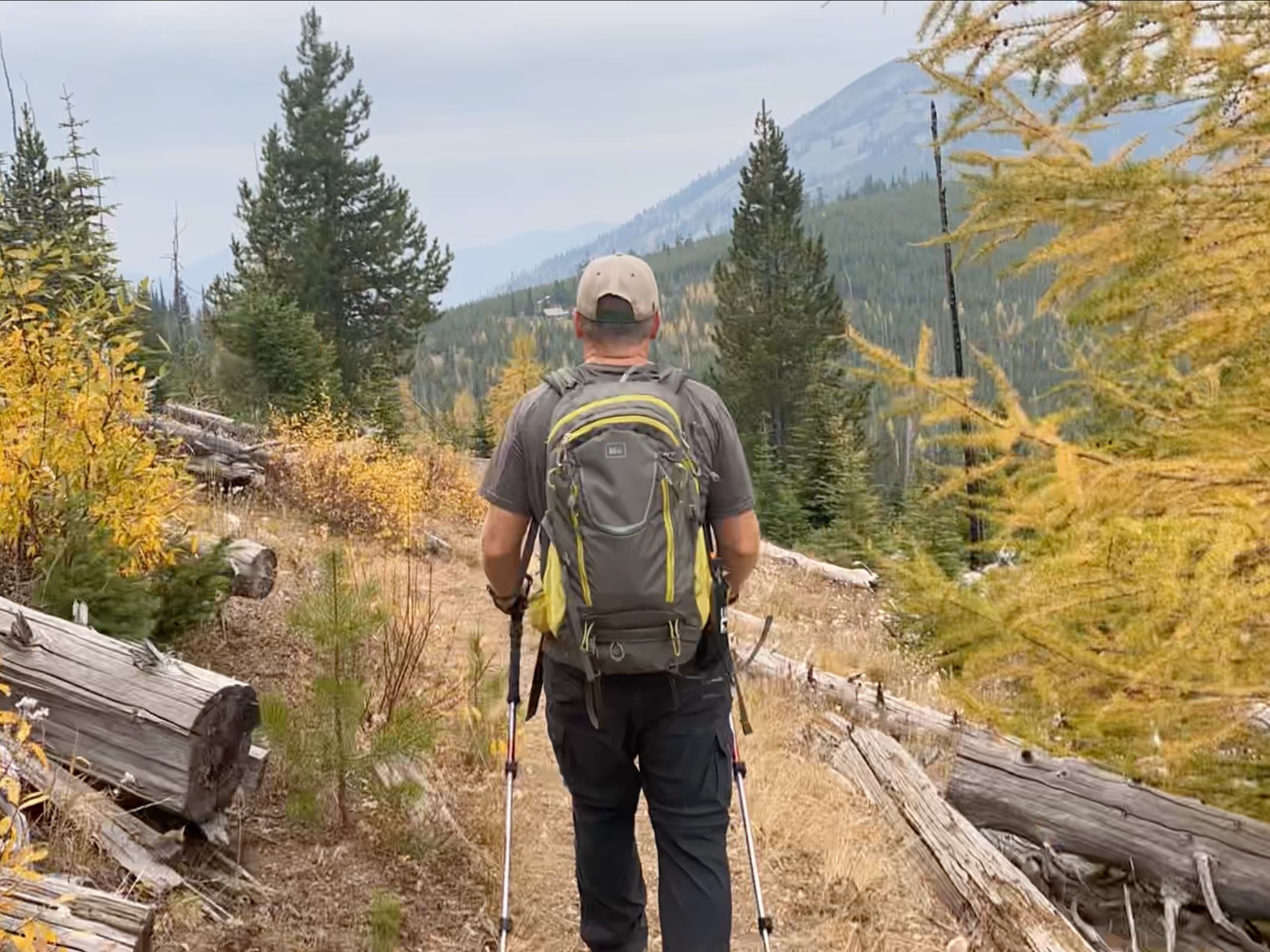 PHOTO: a local day hike on a forest or alpine trail