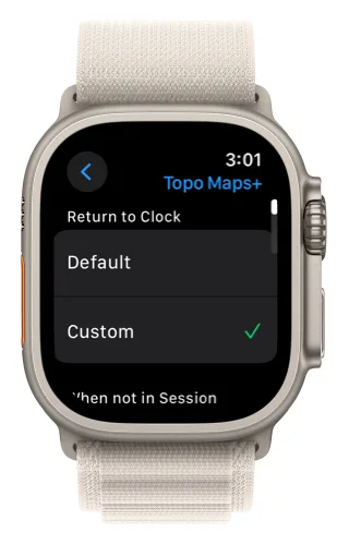 Custom selected for Topo Maps+