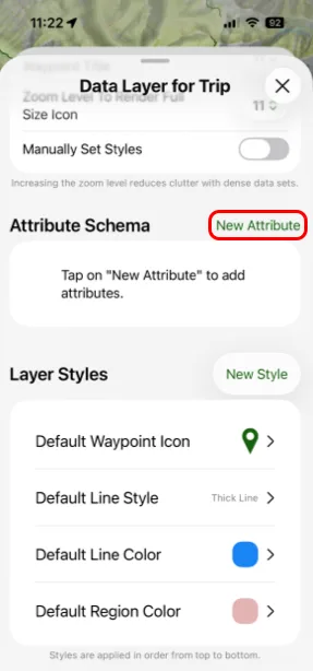 Adding an attribute to the attribute schema