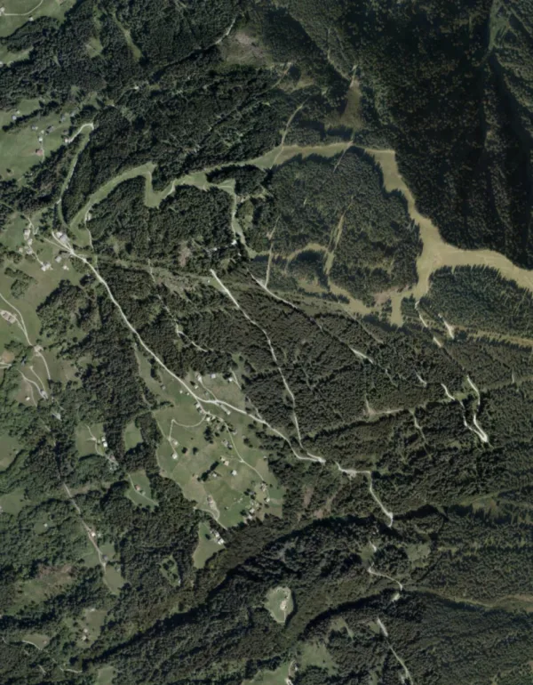 A sample of the ESRI satellite map