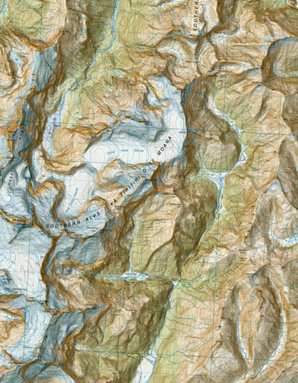 A sample of the LINZ Topo map