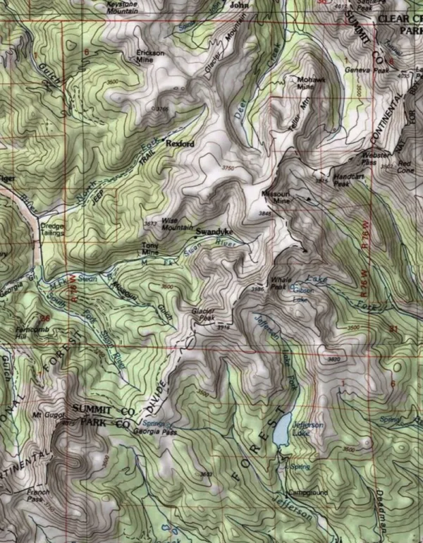 A sample of the USGS Topo Map