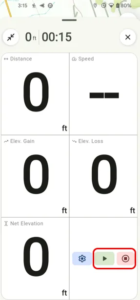 Pause menu with Resume and End options