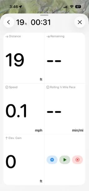 Pause menu with Resume and End options